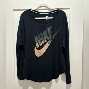 Nike black Long-sleeve Tee size XL